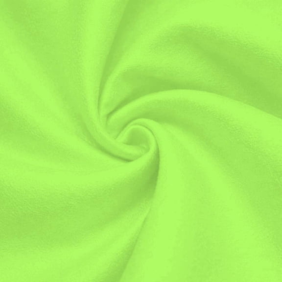 Ronit Textile Neon Yellow Acrylic Felt Fabric | Soft | 72" Wide | 1.6 mm Thick By The Yard, Crafts, Padding, Sewing, Upholstery & DIY. 1 Yard Cut.