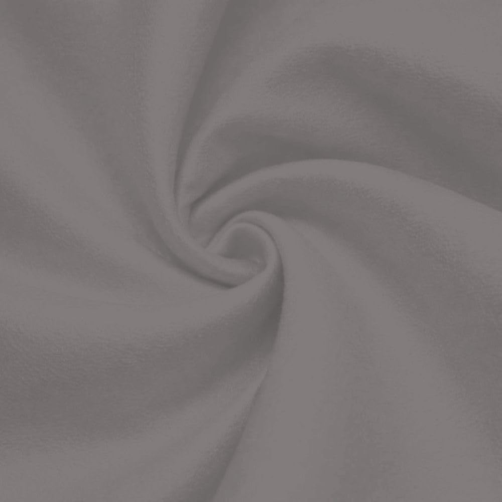 Ronit Textile Silver Acrylic Felt Fabric | Soft | 72" Wide | 1.6 mm Thick By The Yard, Crafts, Padding, Sewing, Upholstery & DIY. 4 Yards Cut.