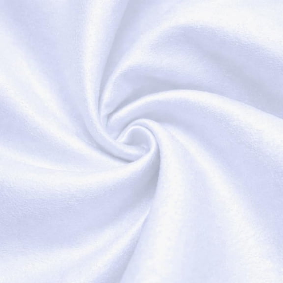 Ronit Textile White Acrylic Felt Fabric | Soft | 72" Wide | 1.6 mm Thick By The Yard, Crafts, Padding, Sewing, Upholstery & DIY. 10 Yards Cut.