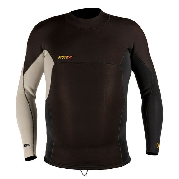 Ronix Dominator 2.5mm Long Sleeve Neo Top Pull Over [Black/Sand]