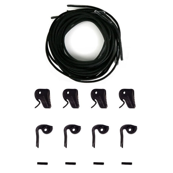Ronix Lace Lock Kit Black