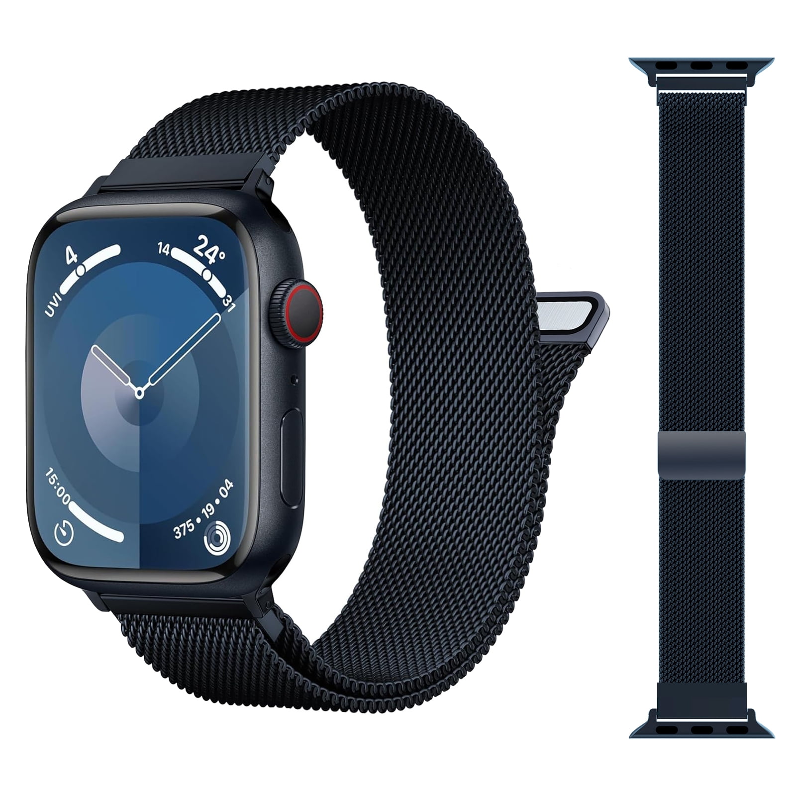Apple watch 純正 バンド Milanese Loop 38mm Amazon.com: Original Stainless Steel Milanese Loop