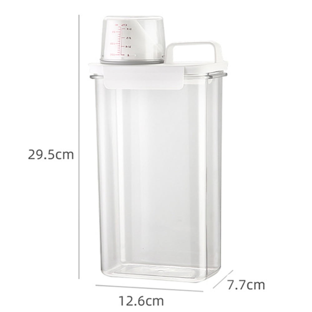 Ronlykiki Refillable Laundry Detergent Dispenser Laundry Detergent