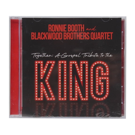 Ronnie Booth & Blackwood Brothers Quartet Together Gospel Tribute King NEW CD