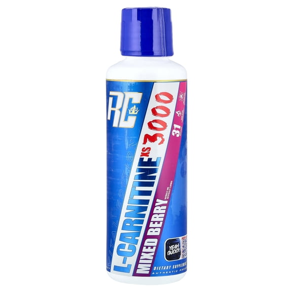 Ronnie Coleman L-Carnitine XS 3000, Mixed Berry, 16 Ounce Fat Burner