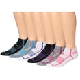 thumbnail image 1 of Ronnox Men's 6-Pairs Low Cut Running & Athletic Performance Tab Socks Small/Medium MRLT20-A-SM, 1 of 1