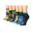 thumbnail image 1 of Ronnox Women's 6-Pairs Low Cut Running & Athletic Performance Tab Socks, 1 of 2