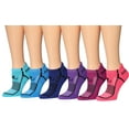 thumbnail image 1 of Ronnox Women's 6-Pairs Low Cut Running & Athletic Performance Tab Socks, 1 of 1