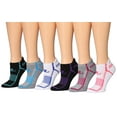 thumbnail image 1 of Ronnox Women's 6-Pairs Low Cut Running & Athletic Performance Tab Socks, 1 of 1
