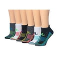 thumbnail image 1 of Ronnox Women's 6-Pairs Low Cut Running & Athletic Performance Tab Socks, 1 of 1