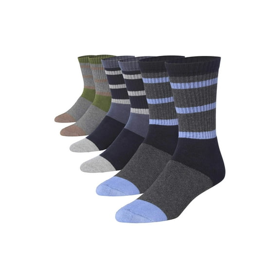 Ronnox Wool Blend Trekking Hiking Outdoor Sports Performance Cushioned Crew Socks, For Men & Women 3 Pairs