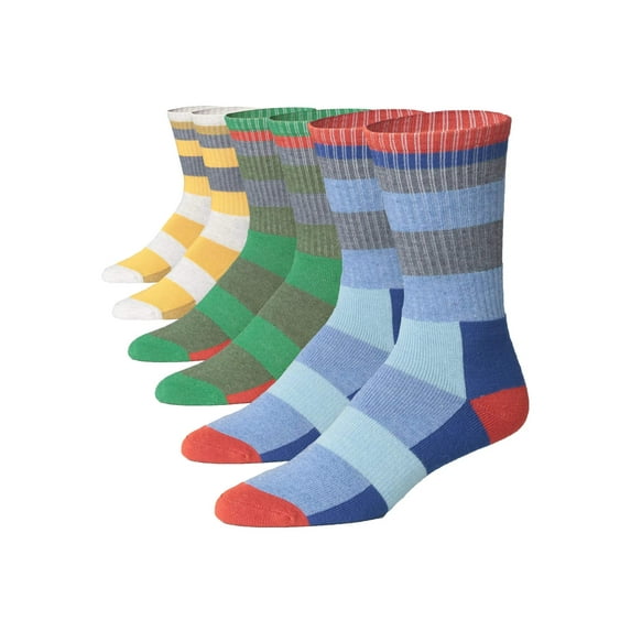 Ronnox Wool Blend Trekking Hiking Outdoor Sports Performance Cushioned Crew Socks, For Men & Women 3 Pairs