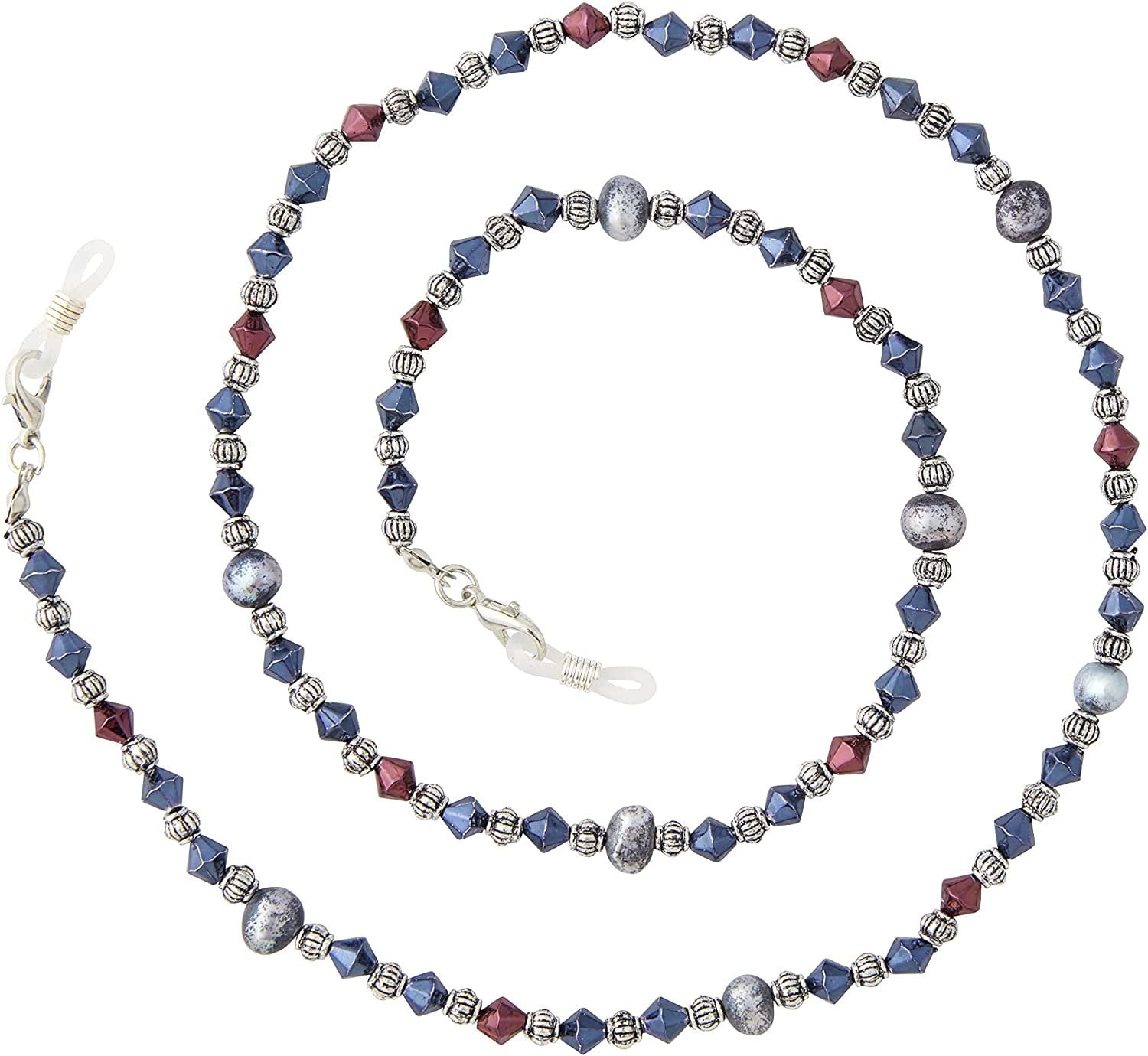 Rons Optical Beaded Eyeglass Chain Holder, Face Mask Lanyard Holder