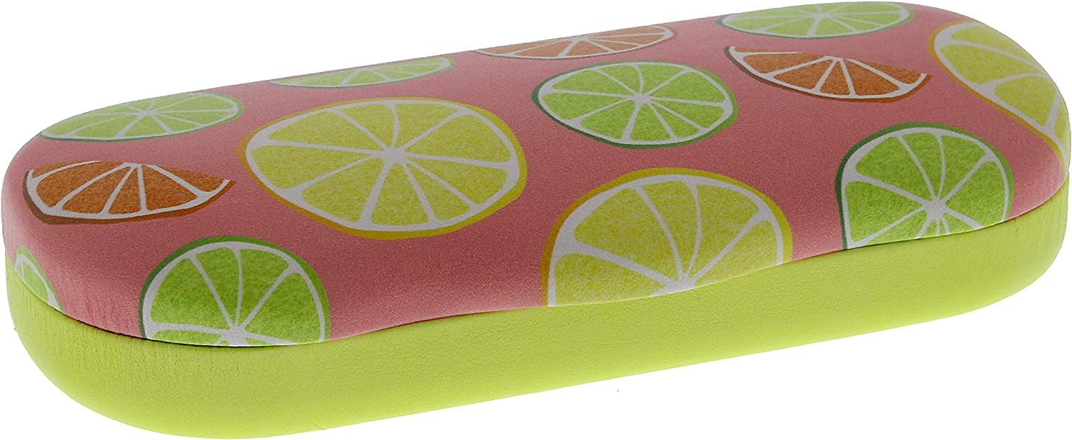 Rons Optical Clamshell Eyeglass Case in Summer Fruit Themes for Small