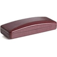thumbnail image 1 of Rons Optical Clamshell Faux Patent Leather Hard Eyeglass Case Small to Medium Frames Readers for Women Men, 1 of 7