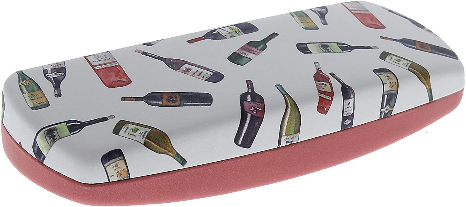 Rons Optical Clamshell Happy Hour Themed Eyeglass Case Small to Medium