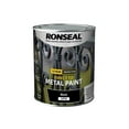 thumbnail image 1 of Ronseal - Direct to Metal Paint Black Satin 750ml, 1 of 1