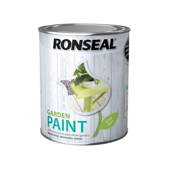 Ronseal - Garden Paint Lime Zest 750ml