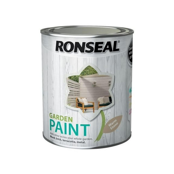 Ronseal - Garden Paint Warm Stone 750ml