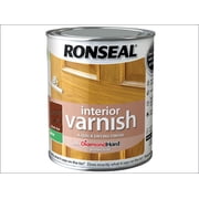 Ronseal - Interior Varnish Quick Dry Matt Dark Oak 750ml