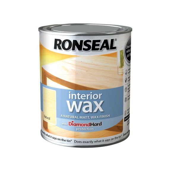 Ronseal - Interior Wax Natural 750ml