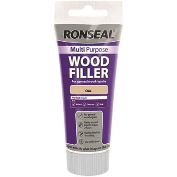 Ronseal - Multi Purpose Wood Filler Tube Oak 325g