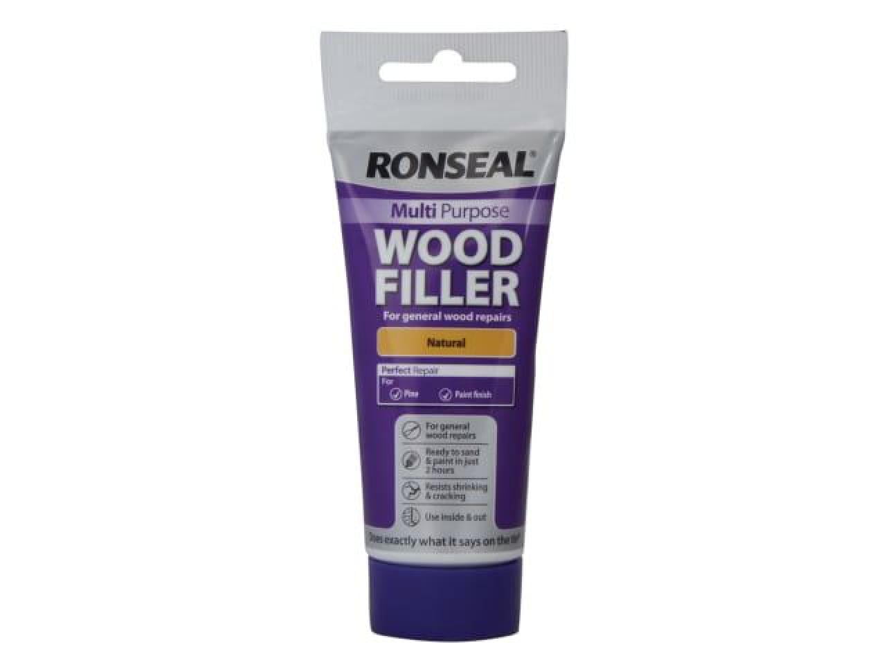 Ronseal - Multipurpose Wood Filler Tube Natural 100g