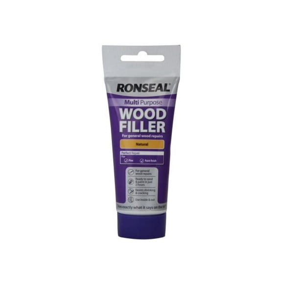 Ronseal - Multipurpose Wood Filler Tube Natural 100g