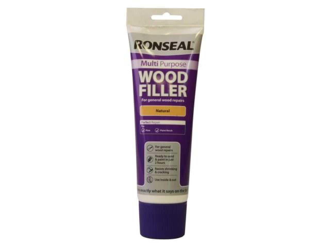 Ronseal - Multipurpose Wood Filler Tube Natural 325g