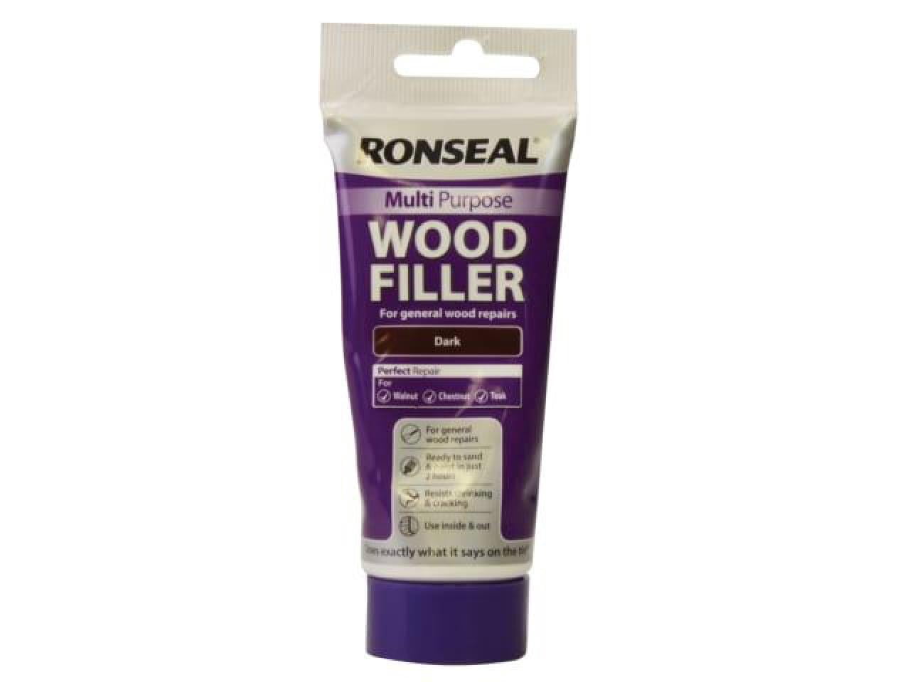 Ronseal - Multipurpose Wood Filler Tube Dark 100g