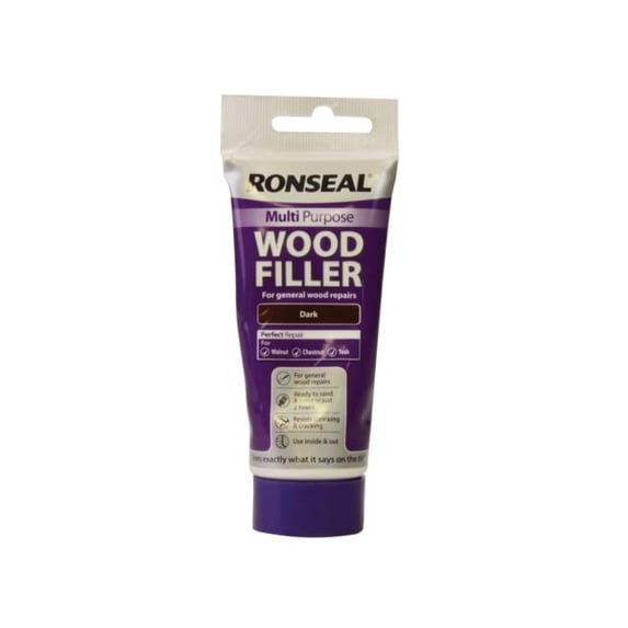 Ronseal - Multipurpose Wood Filler Tube Dark 100g