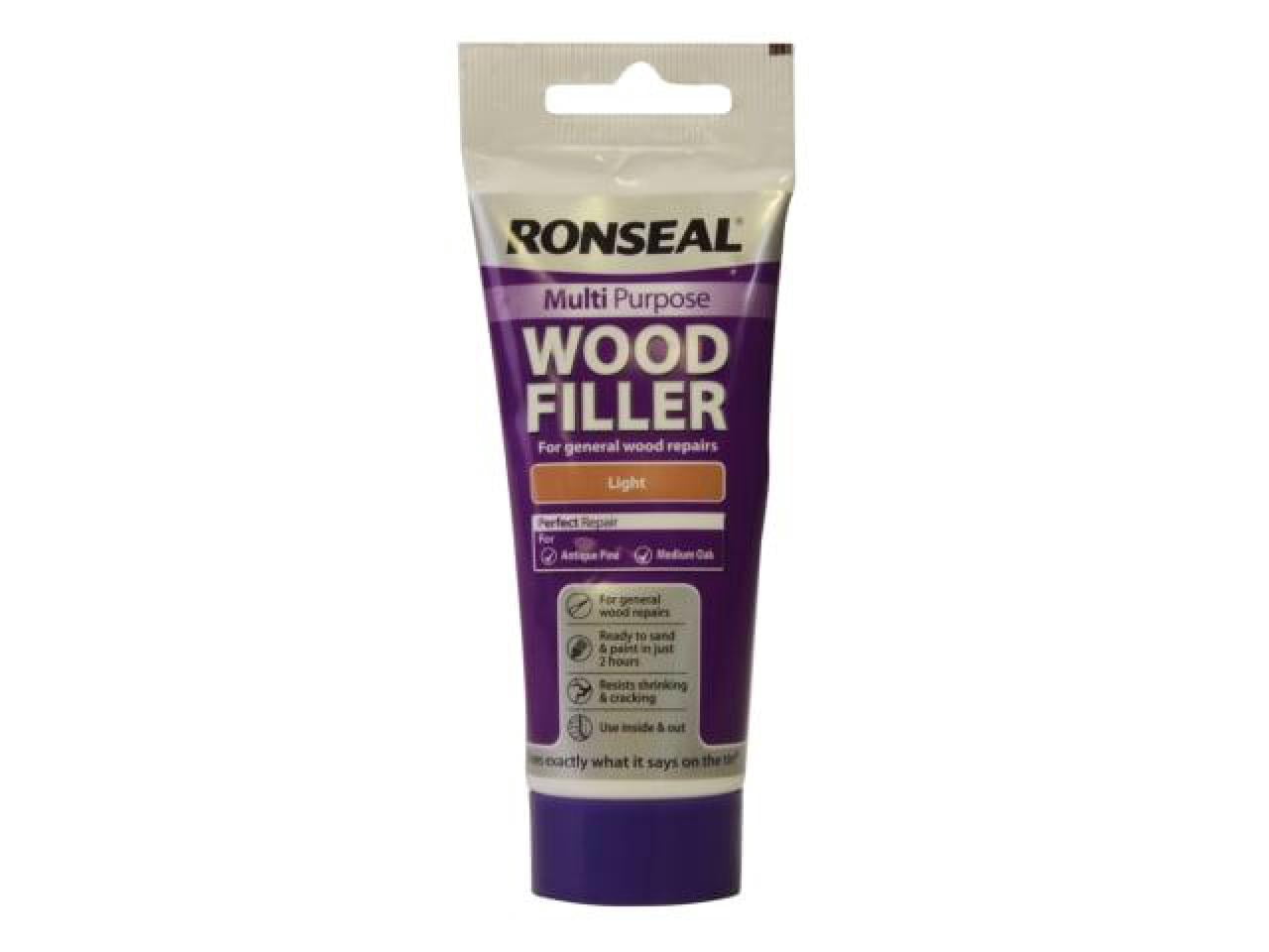 Ronseal - Multipurpose Wood Filler Tube Light 100g