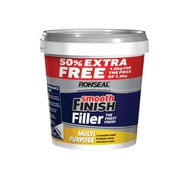 Ronseal - Smooth Finish Multipurpose Wall Filler Ready Mixed 1.2kg +50%