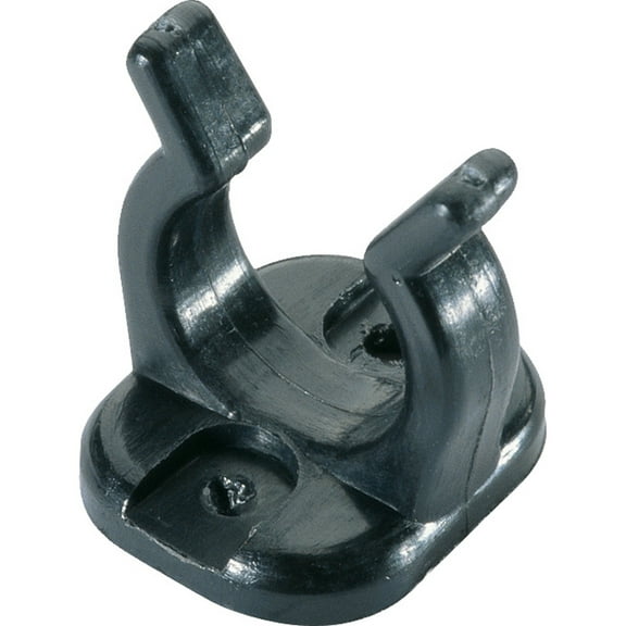 Ronstan Nylon Tiller Extension Retaining Clip - 16mm (5/8") - Black | Bundle of 2 Each