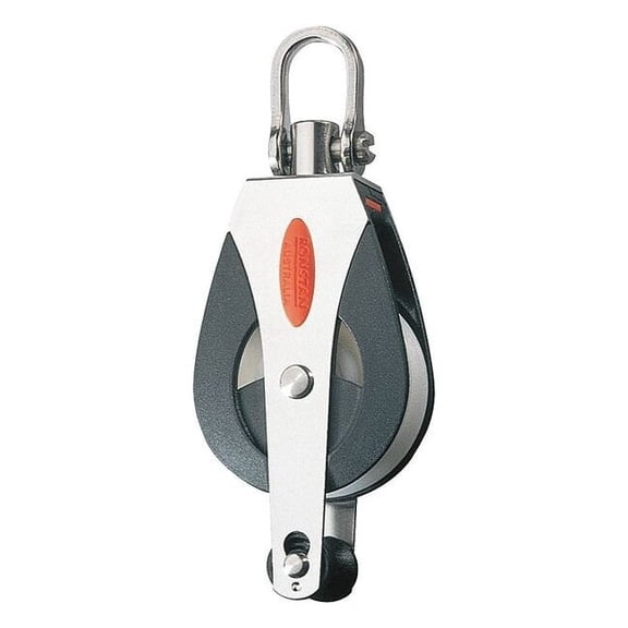 Ronstan Pulley Block, Fibrous Rope, 880 lb Max Load, Painted RF41110