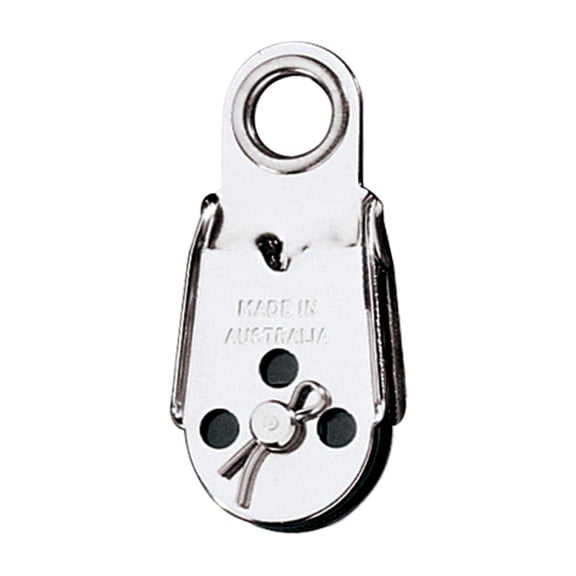 Ronstan Dinghy Wire Block - Ferrule Top w/Removable Sheave - 25mm (1"... [RF468]