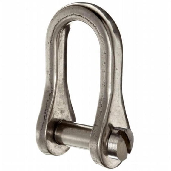 Ronstan RF615 Standard Dee Slotted Pin Shackle - 0.16 in. Pin