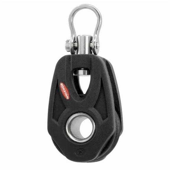 Ronstan RF28100 Series 25 Ball Bearing Orbit Block - Becket & Swivel Shackle
