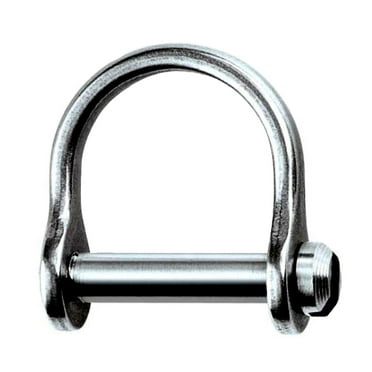 Ronstan Wide Dee Shackle - 1/8" Pin - 15/32"L x 11/32"W | Bundle of 2 Each
