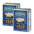 thumbnail image 1 of Ronzoni Rotini, 16oz, Spiral Corkscrew Pasta Non-GMO Vegetarian Pasta for Warm or Cold Dishes Home Kitchen Staple Ideal for Lunch Snacks Holiday or Everyday Meals Dish Pack of 2&CUSTOM Storage Carrier, 1 of 7
