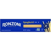 Ronzoni, Spaghetti, 16 oz, Classic Pasta, Non-GMO, Great Taste, (Shelf Stable)