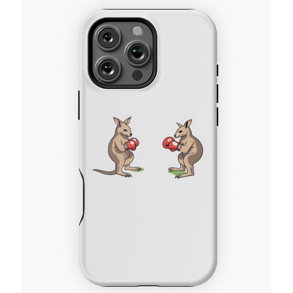 Roo Rumble Hop and Jab Kangaroo Phone Case for iPhone 16 15 14 13 12 11 Pro Max