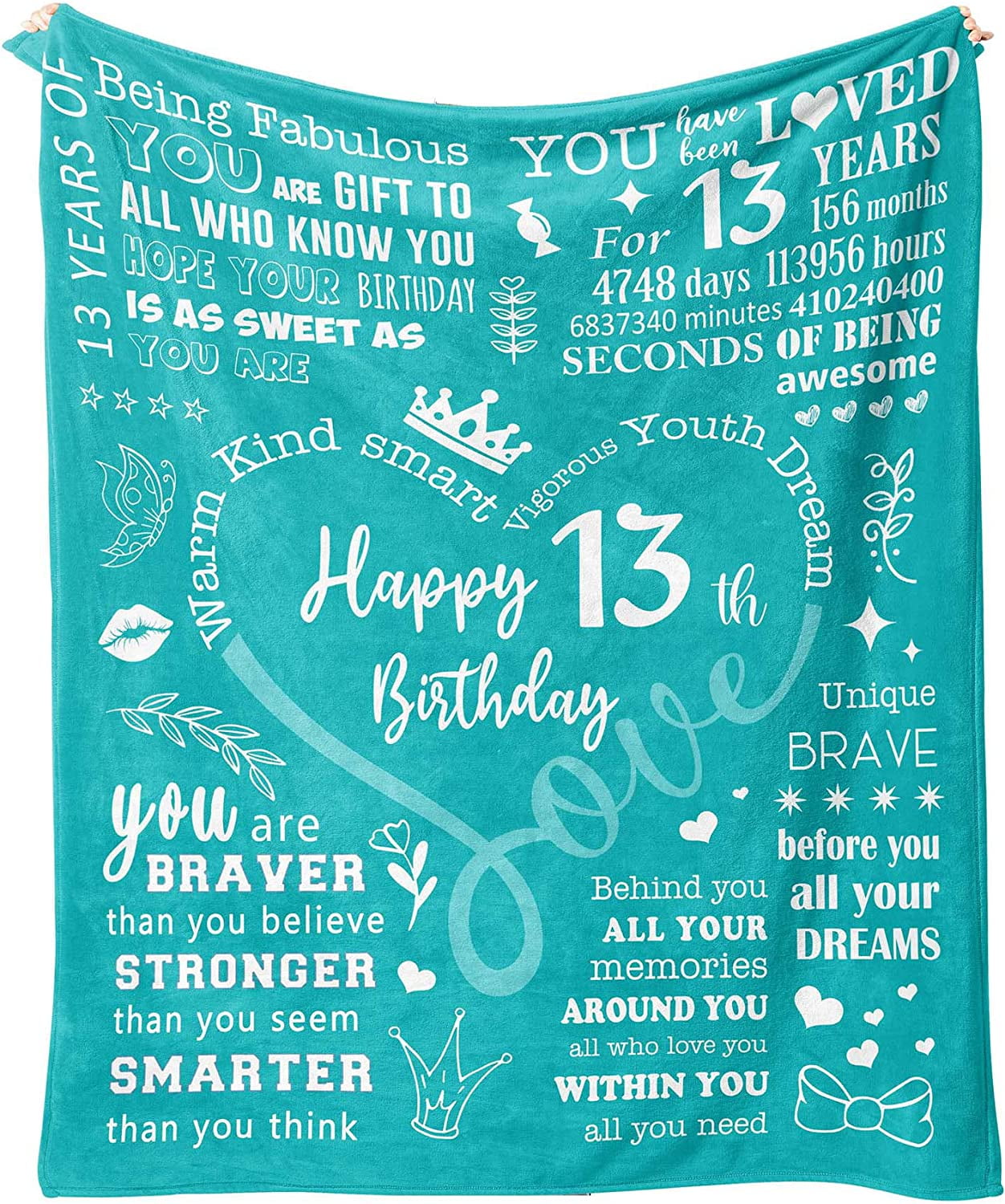 RooRuns 16th Birthday Blanket Gifts For Girls Sweet 16 Gifts For Girls rooruns-16th-birthday-blanket-gifts-for-girls-sweet-16-gifts-for-girls