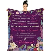 RooRuns 40th Anniversary Wedding Gifts for Husband Wife Couple, 40th Ruby Wedding Anniversary Blanket Gifts for Dad Mom Parents Grandparents, 40 Years of Marriage Throw Blankets Gift