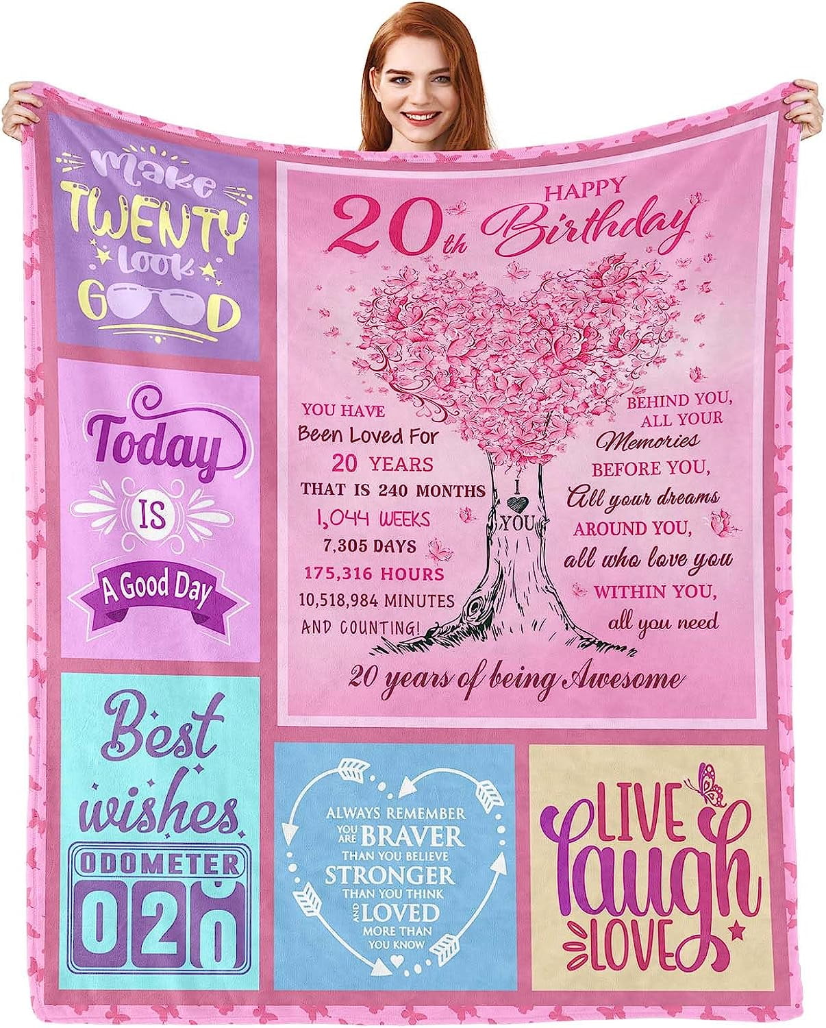 RooRuns 14 Year Old Girl Birthday Gift Ideas Blanket, Birthday