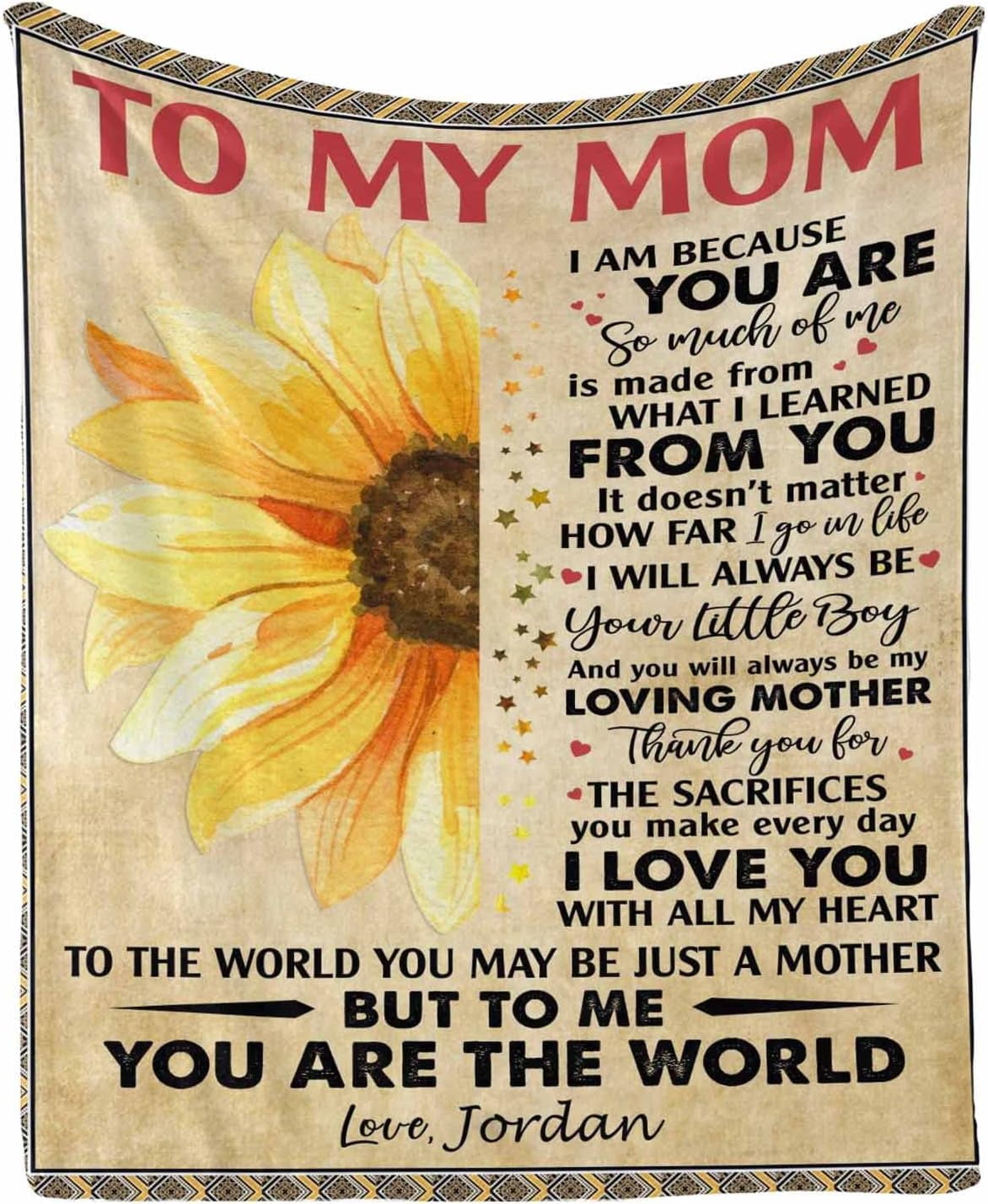 RooRuns Custom Name Blanket Love Letter To My Wife From Husband I rooruns-custom-name-blanket-love-letter-to-my-wife-from-husband-i