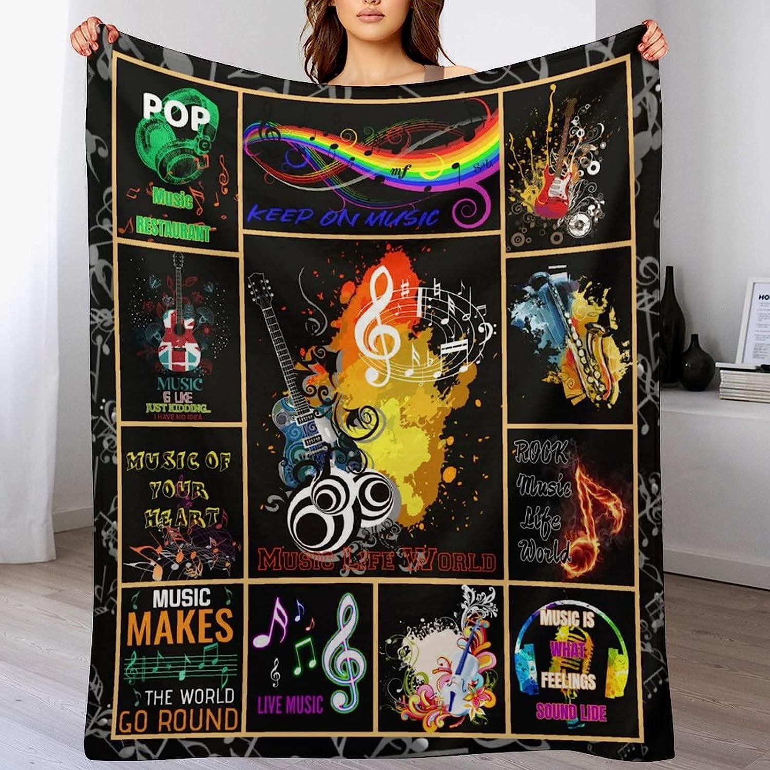 RooRuns Happy Retirement Blanket for Men, Teacher Retirement Gifts