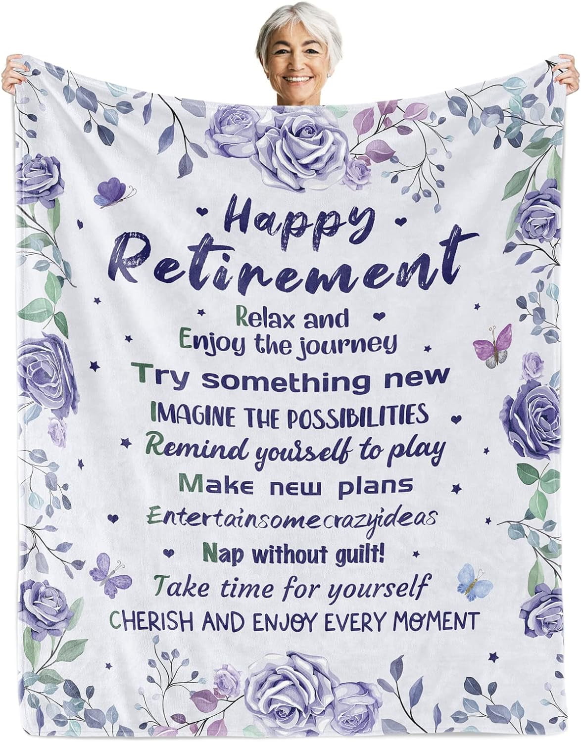 RooRuns Retirement Gifts for Women, Happy Retirement Gifts for Women ...