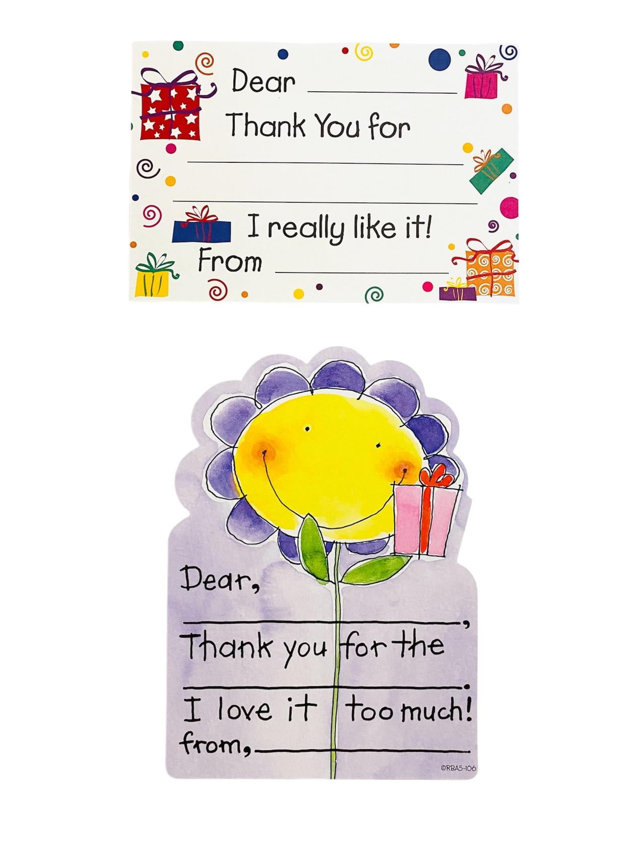 Ready To Write Childrens Thank You Cards - Superheroes Party - Pack Of 10 - View #8