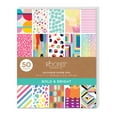 thumbnail image 1 of Roobee by Mara Mi Bold Multicolor Glitter Scrapbook Paper, 50 Sheets, 25 Designs, 1 of 7